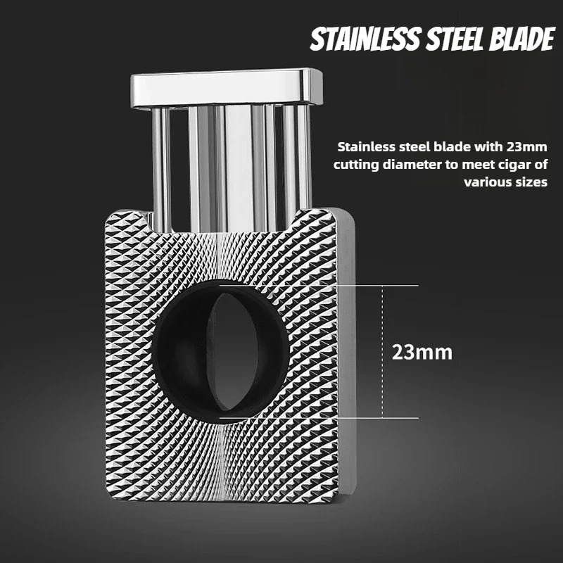 Cigar Cutter Set - مقصات السيجار الفاخرة المصنوعة من الفولاذ