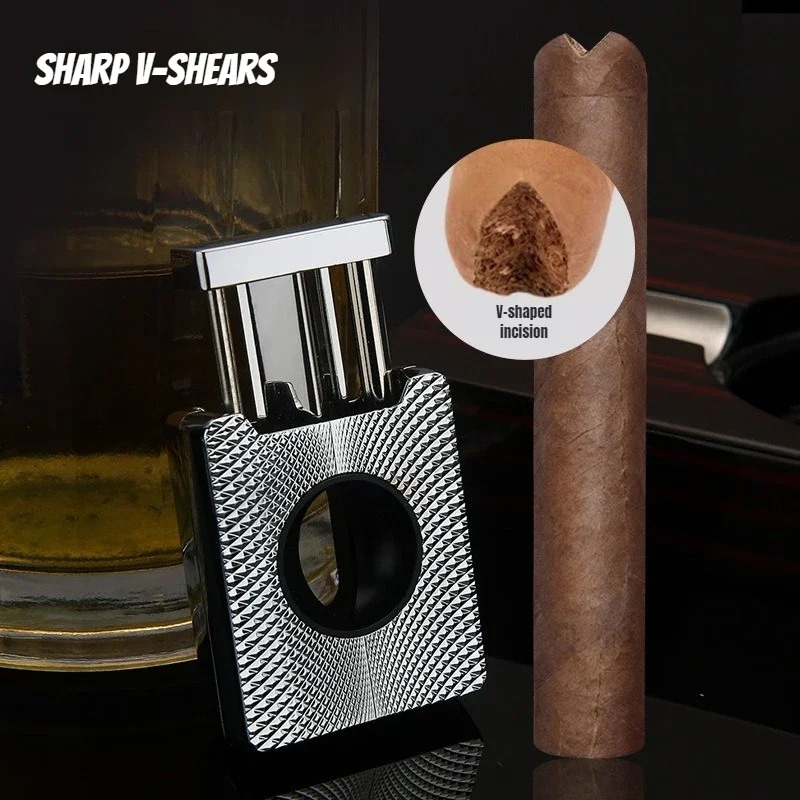 مقصات السيجار الفاخرة المصنوعة - مراجعة Cigar Cutter Set وسعره