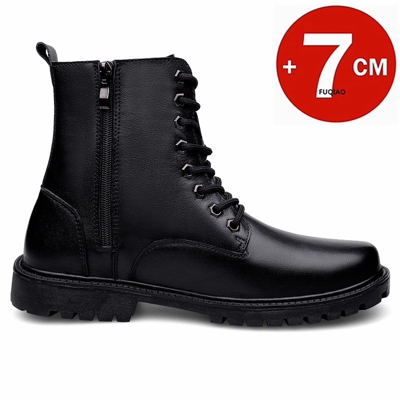 الرجال جلد طبيعي مصعد الأحذية  - مراجعة Men'S Accessories Leather وسعره