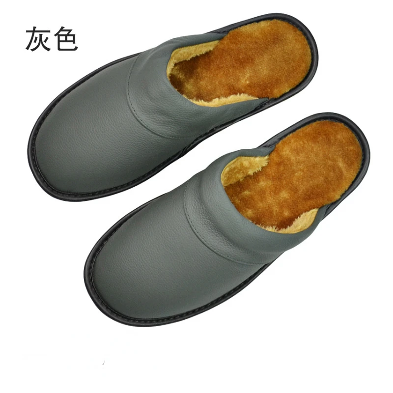 شباشب منزلية فاخرة مصنوعة يدوي - مراجعة Men'S Accessories Leather وسعره