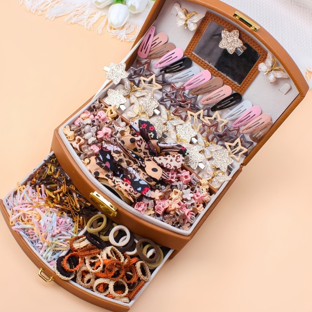 مجموعة إكسسوارات شعر مرنة جديد - مراجعة Tie Clip Set وسعره