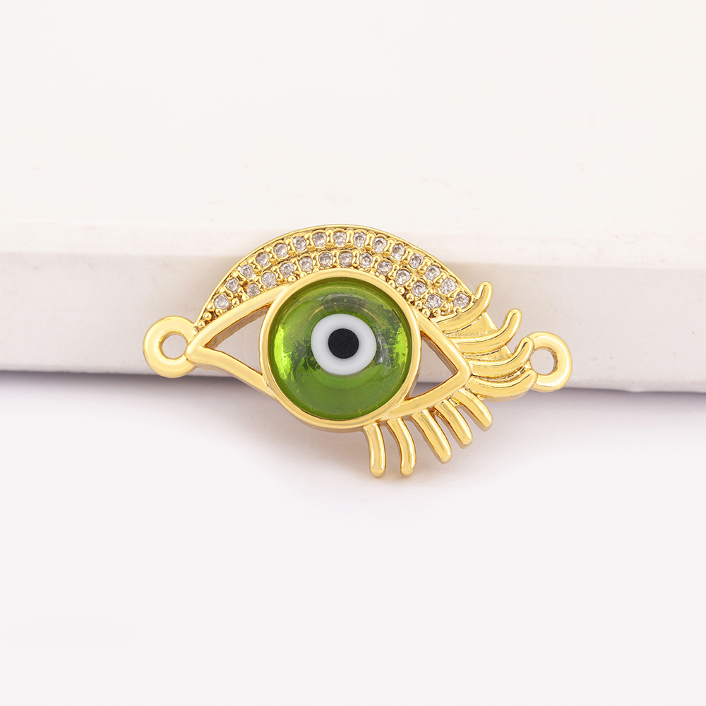 الملونة لامعة كريستال عين الشر - مراجعة Men Accessories Evil Eye وسعره