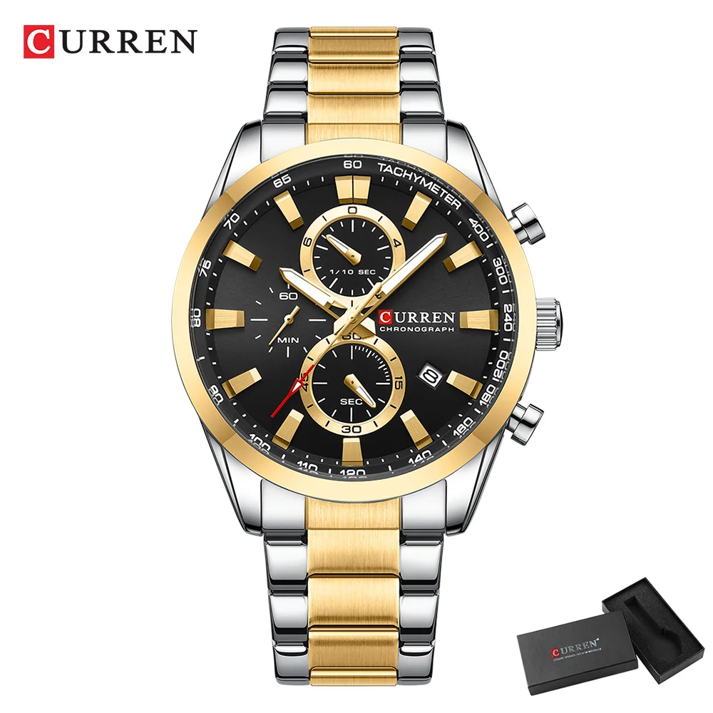 CURREN ساعات كوارتز كرونو رياض - مراجعة Men'S Accessories Jewelry وسعره