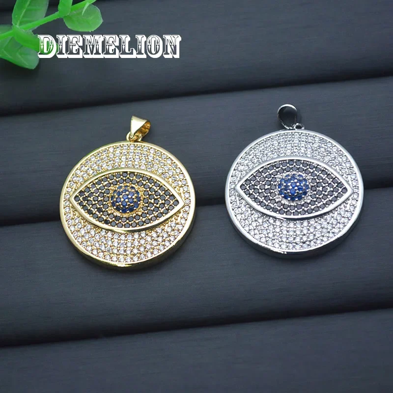 قلادة عين الحسد الزرقاء الكبير - مراجعة Men Accessories Evil Eye وسعره