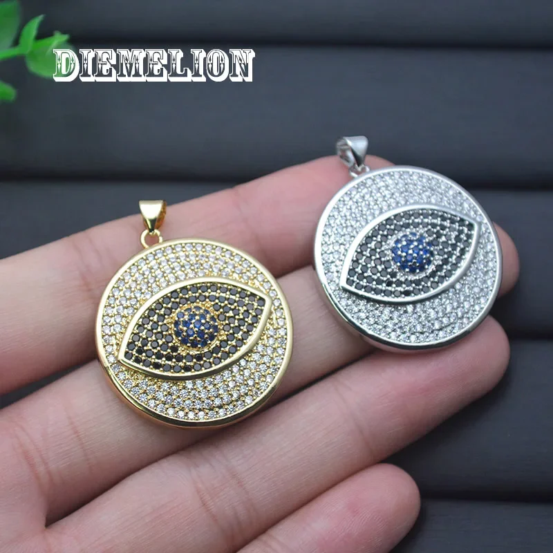 قلادة عين الحسد الزرقاء الكبير - مراجعة Men Accessories Evil Eye وسعره