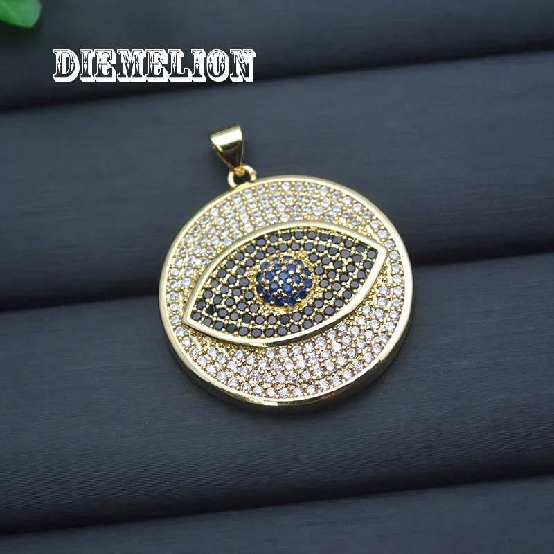قلادة عين الحسد الزرقاء الكبير - مراجعة Men Accessories Evil Eye وسعره