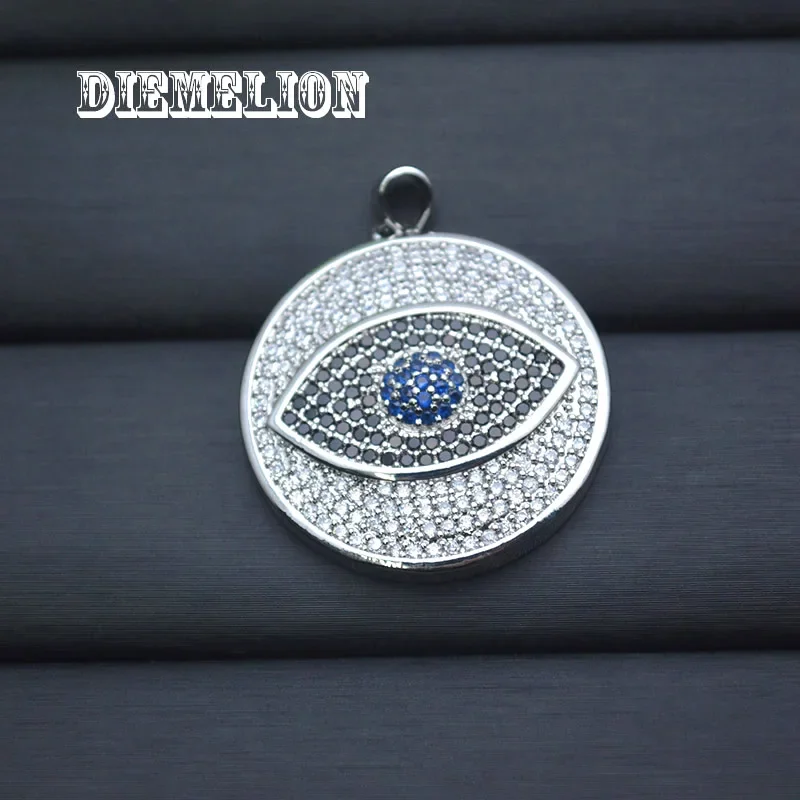 قلادة عين الحسد الزرقاء الكبير - مراجعة Men Accessories Evil Eye وسعره