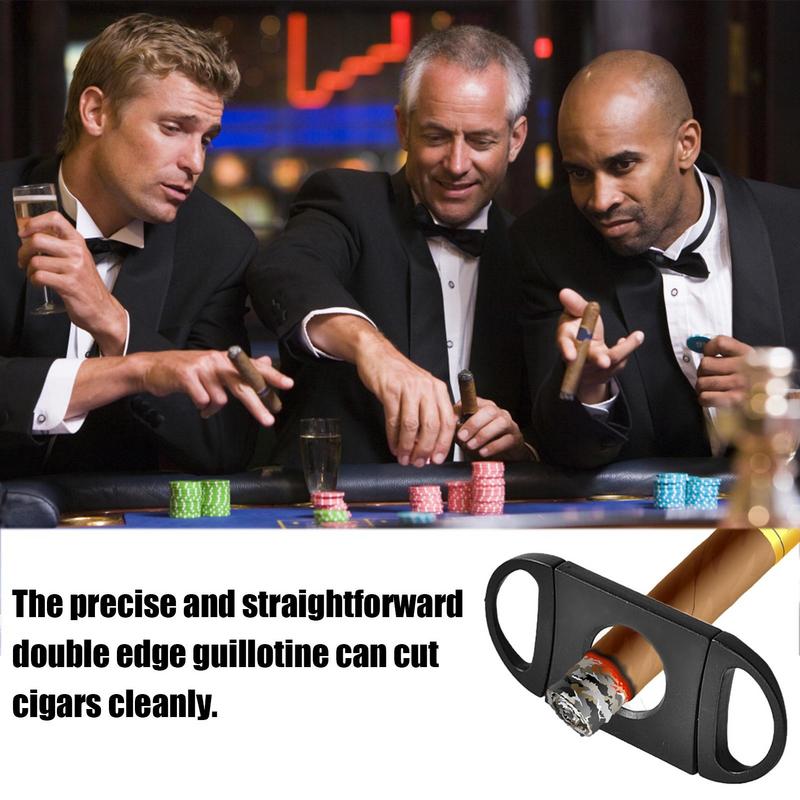 اكسسوارات السيجار السيجار مناف - مراجعة Cigar Cutter Set وسعره